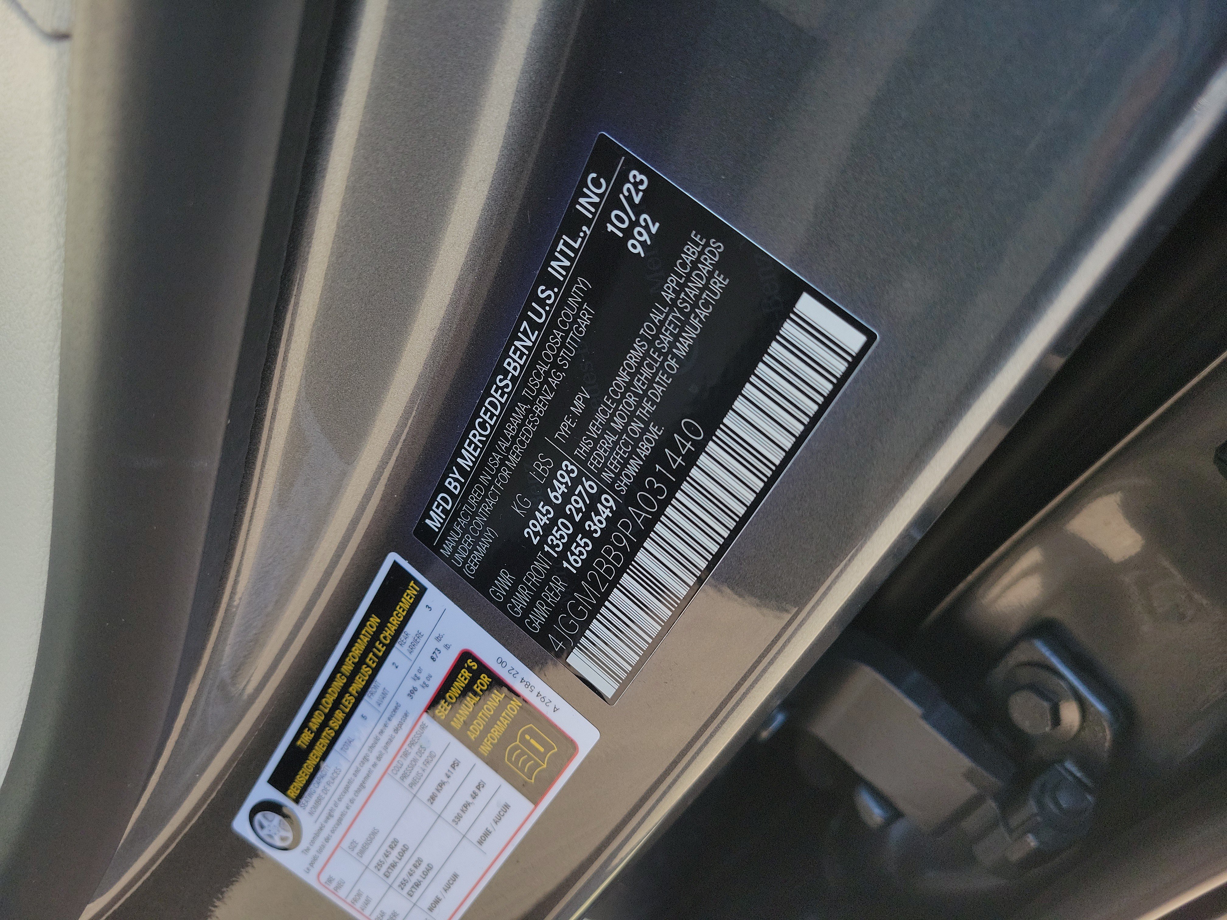 Certified 2023 Mercedes-Benz EQE 350+ SUV image 25