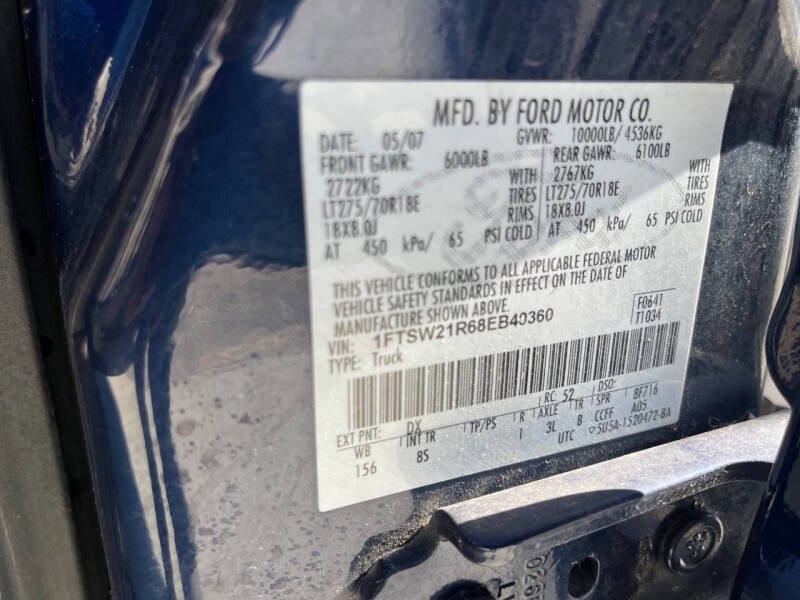 Used 2008 Ford F250 Lariat image 34