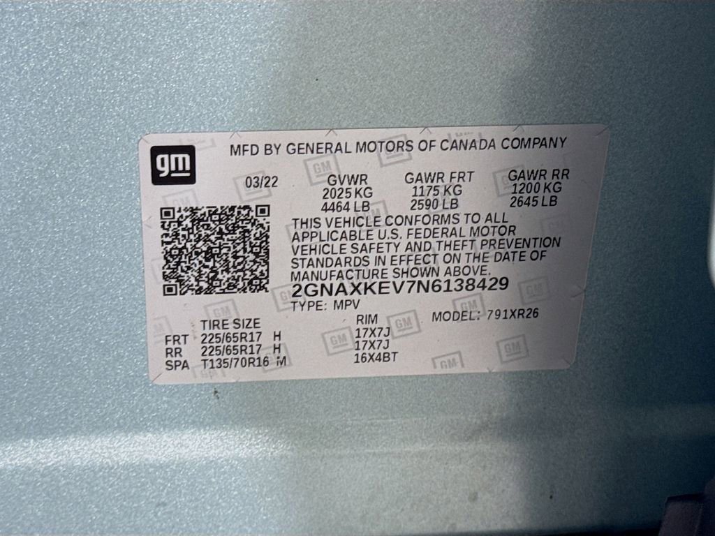 Used 2022 Chevrolet Equinox LT FWD image 28