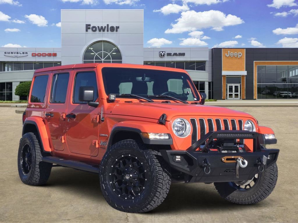 Used 2018 Jeep Wrangler Unlimited Sahara AWD/4WD image 1