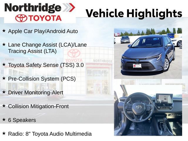 Used 2024 Toyota Corolla LE FWD image 2
