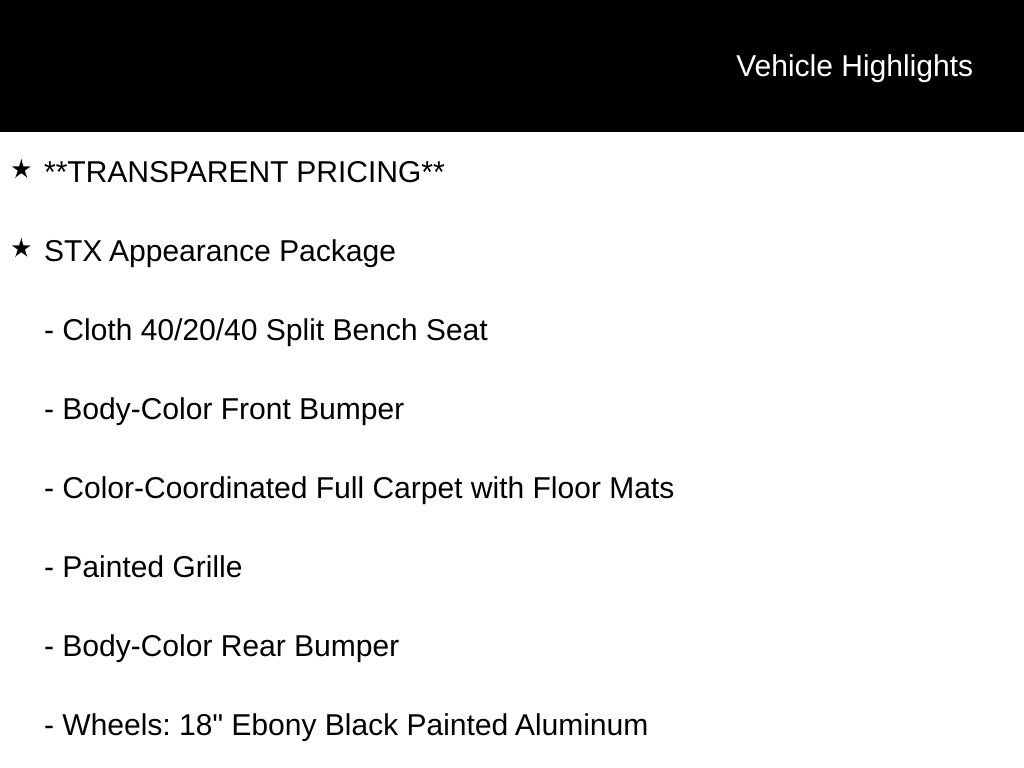 New 2026 Ford F250 XL w/ STX Appearance Package image 6