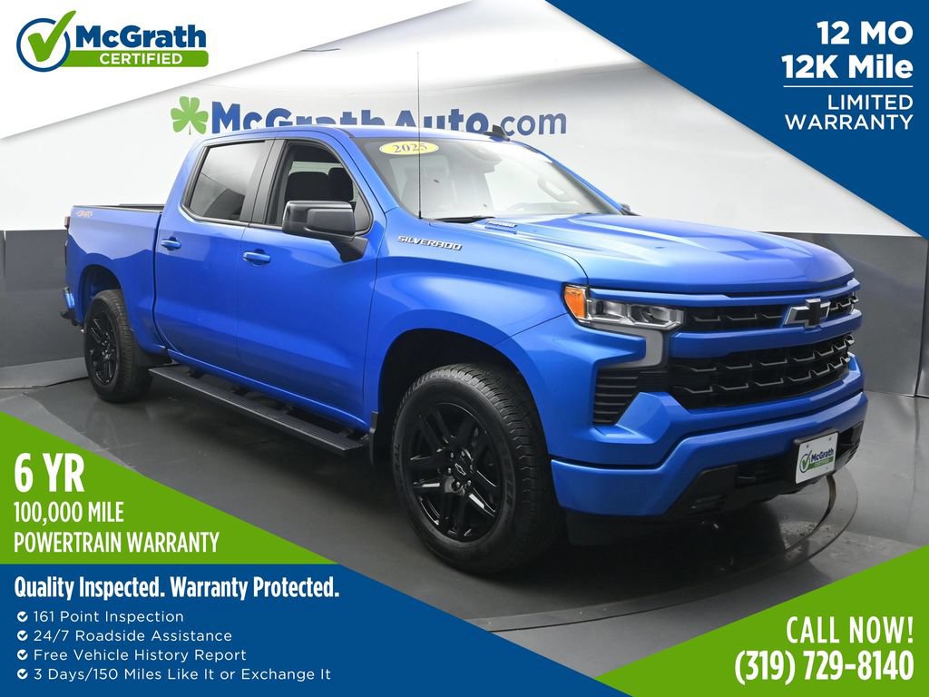 Used 2025 Chevrolet Silverado 1500 RST AWD/4WD image 1