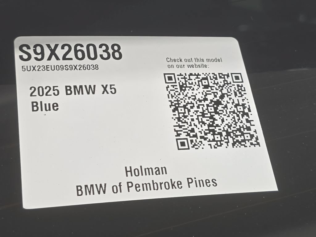 Certified 2025 BMW X5 xDrive40i w/ Parking Assistance Package AWD/4WD image 28