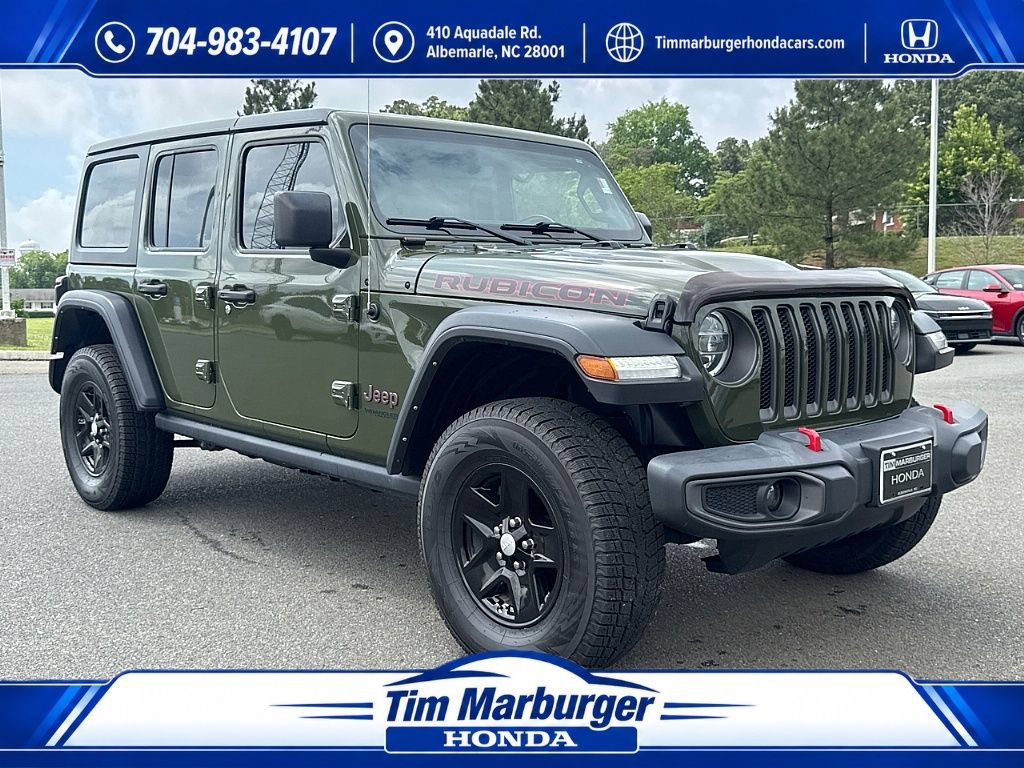 Used 2021 Jeep Wrangler Unlimited Rubicon AWD/4WD video 1
