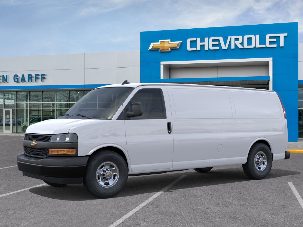 New 2025 Chevrolet Express 3500 Extended w/ Driver Convenience Package RWD image 2