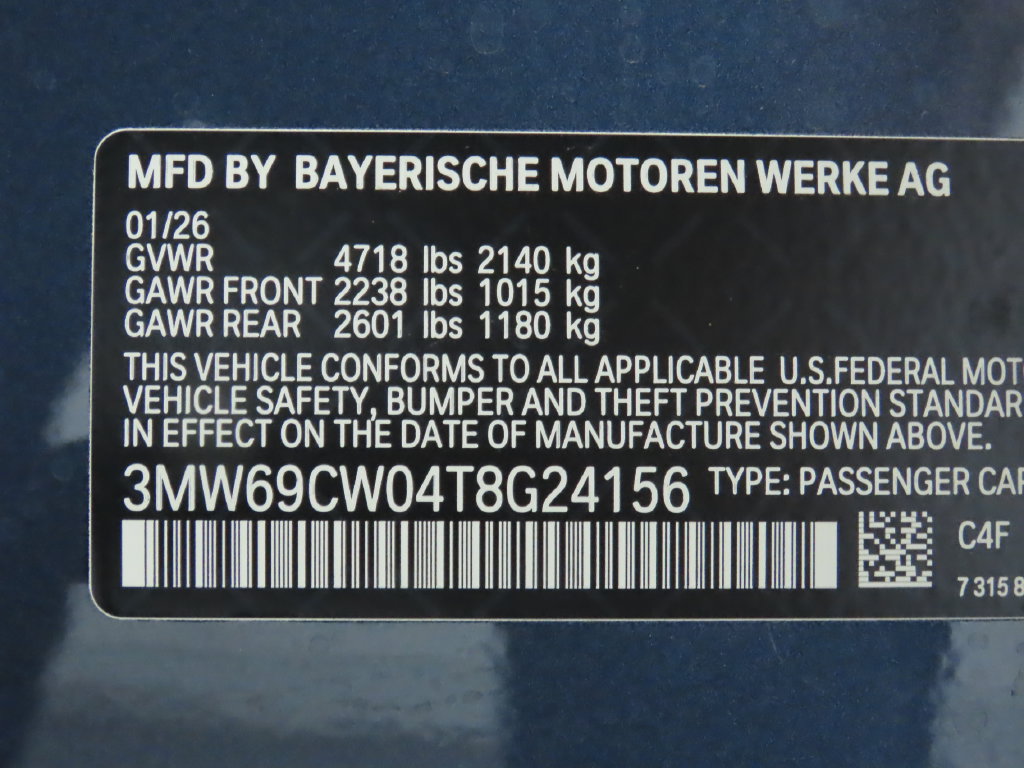 Certified 2026 BMW 330i Sedan w/ M Sport Package RWD image 35
