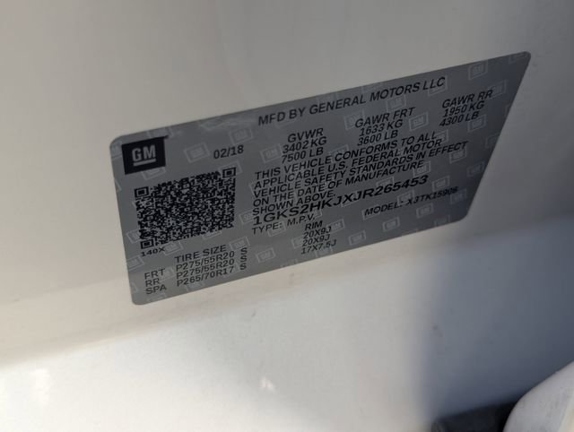 Used 2018 GMC Yukon XL Denali w/ Open Road Package AWD/4WD image 12