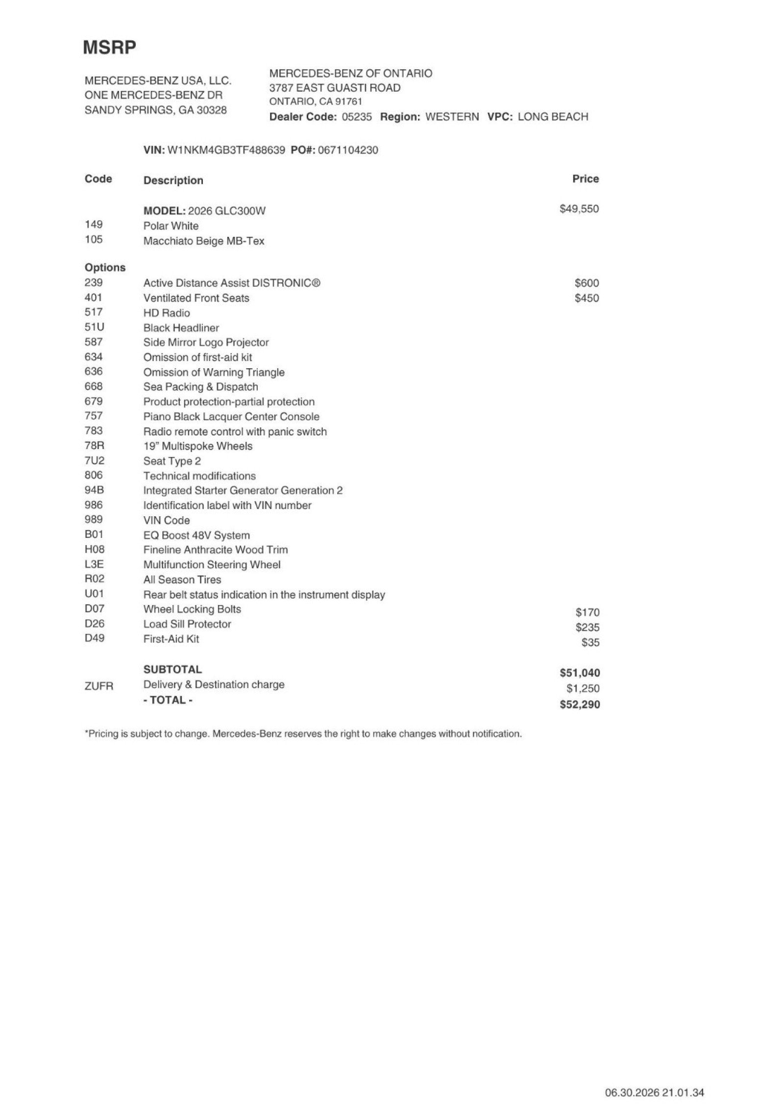 Certified 2026 Mercedes-Benz GLC 300 image 2