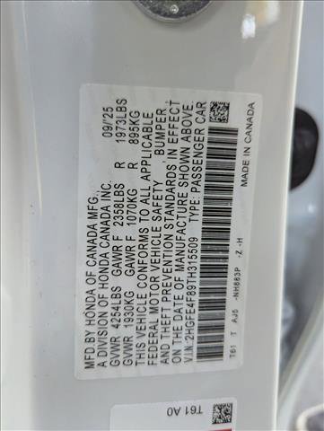 New 2026 Honda Civic Sport Touring image 17