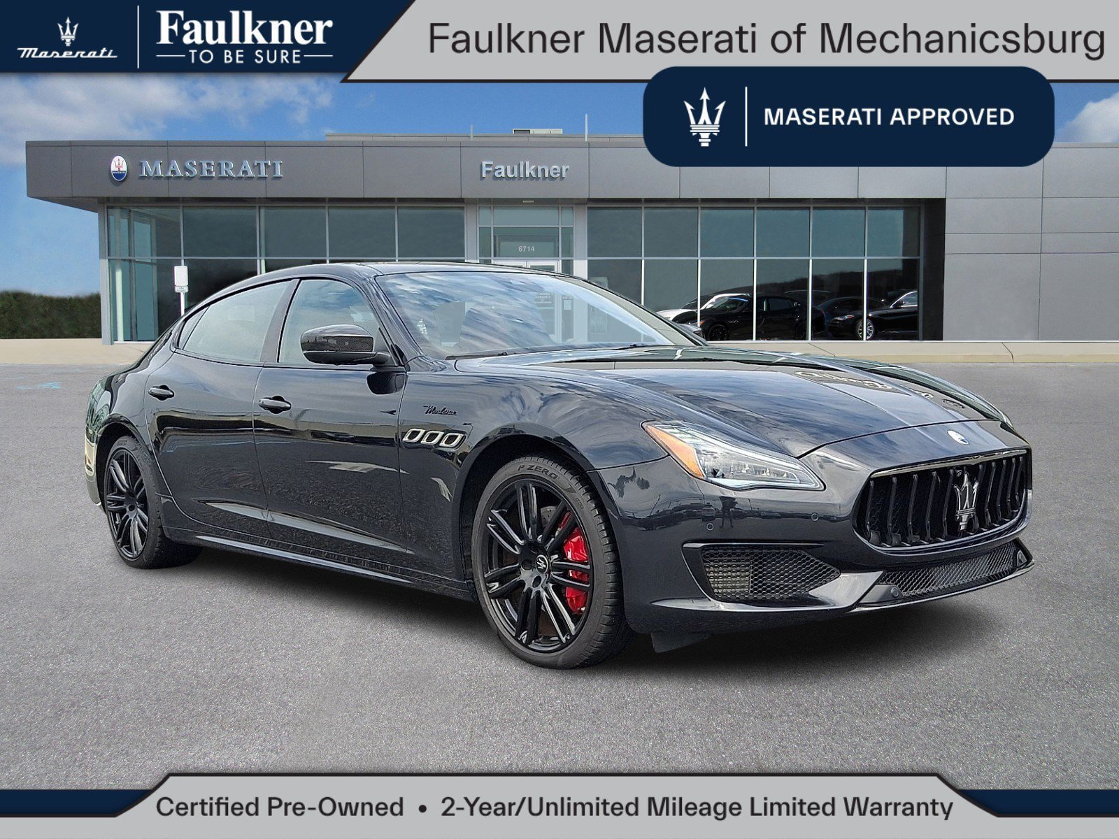 Certified 2023 Maserati Quattroporte Modena Q4 AWD/4WD image 1
