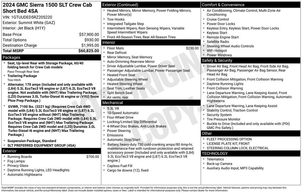 Used 2024 GMC Sierra 1500 SLT image 46