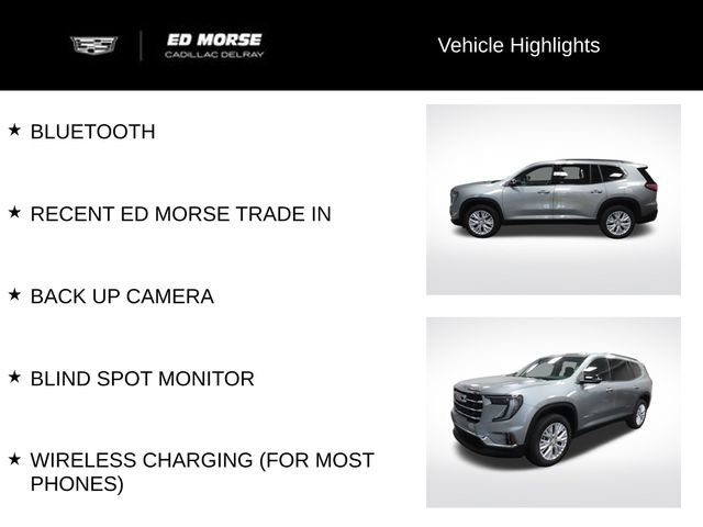 Used 2024 GMC Acadia Elevation w/ Luxury Package image 6