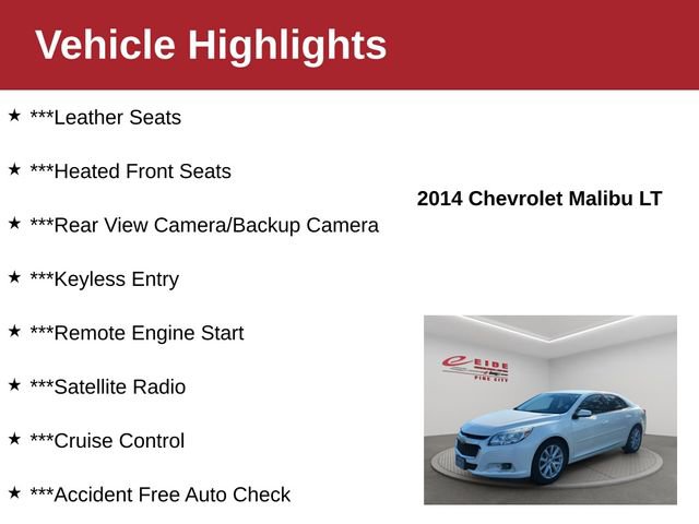 Used 2014 Chevrolet Malibu LT image 3