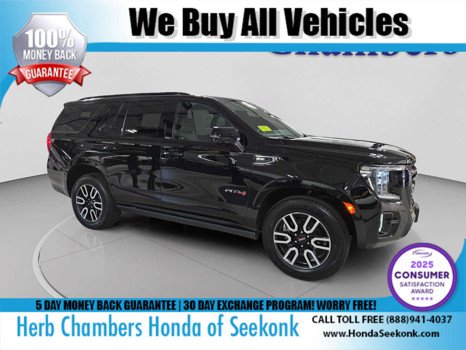 Used 2023 GMC Yukon AT4 w/ AT4 Premium Package AWD/4WD image 1