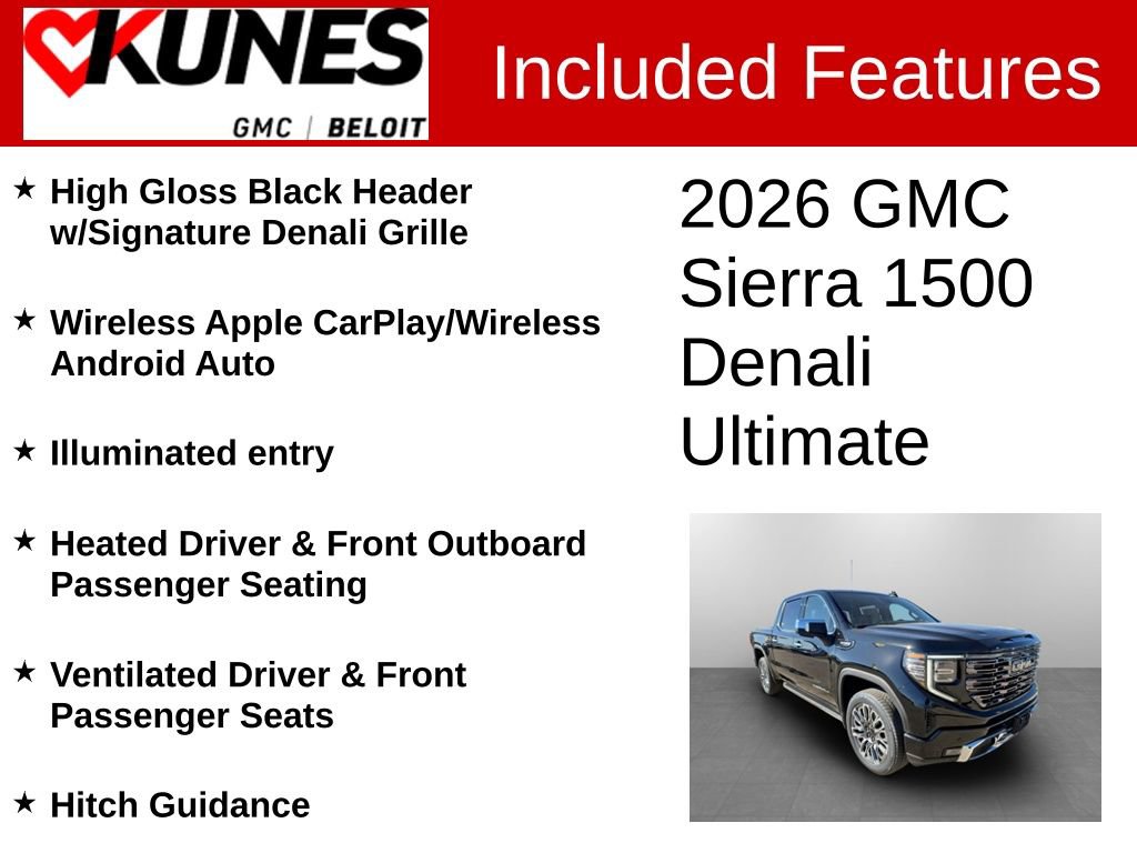 New 2026 GMC Sierra 1500 Denali Ultimate image 3