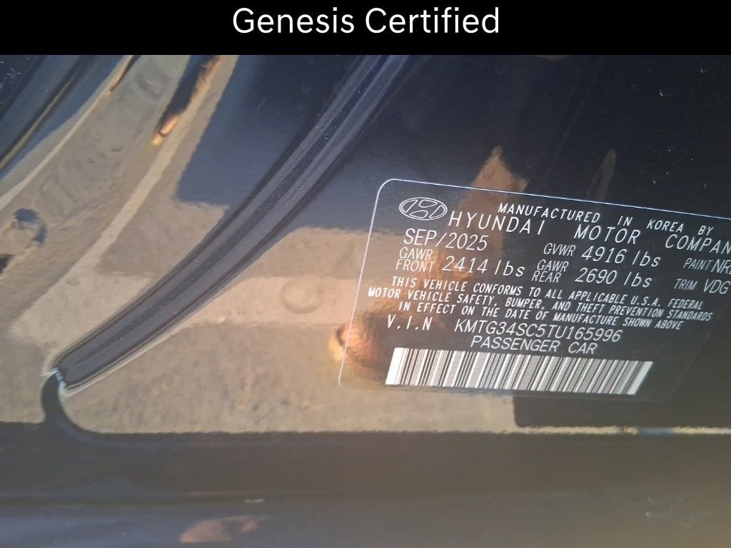 Certified 2026 Genesis G70 2.5T Prestige image 14