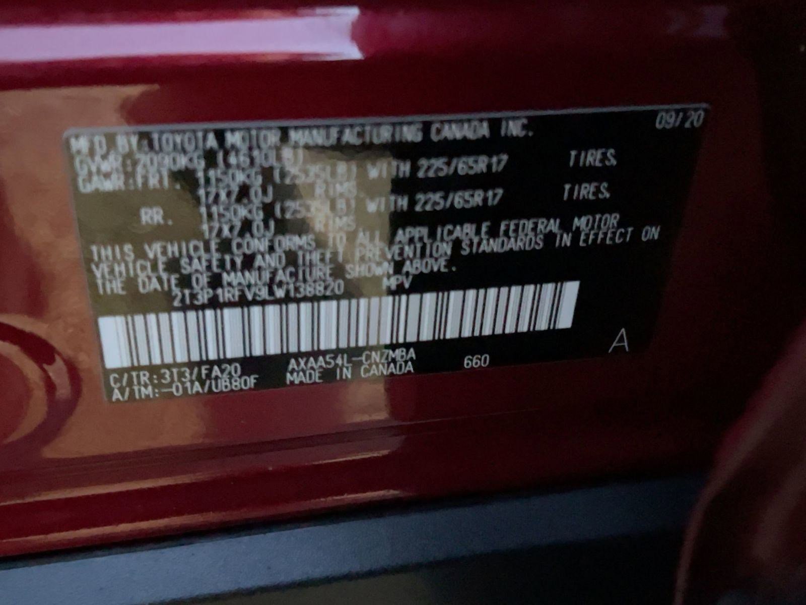 Used 2020 Toyota RAV4 XLE image 19