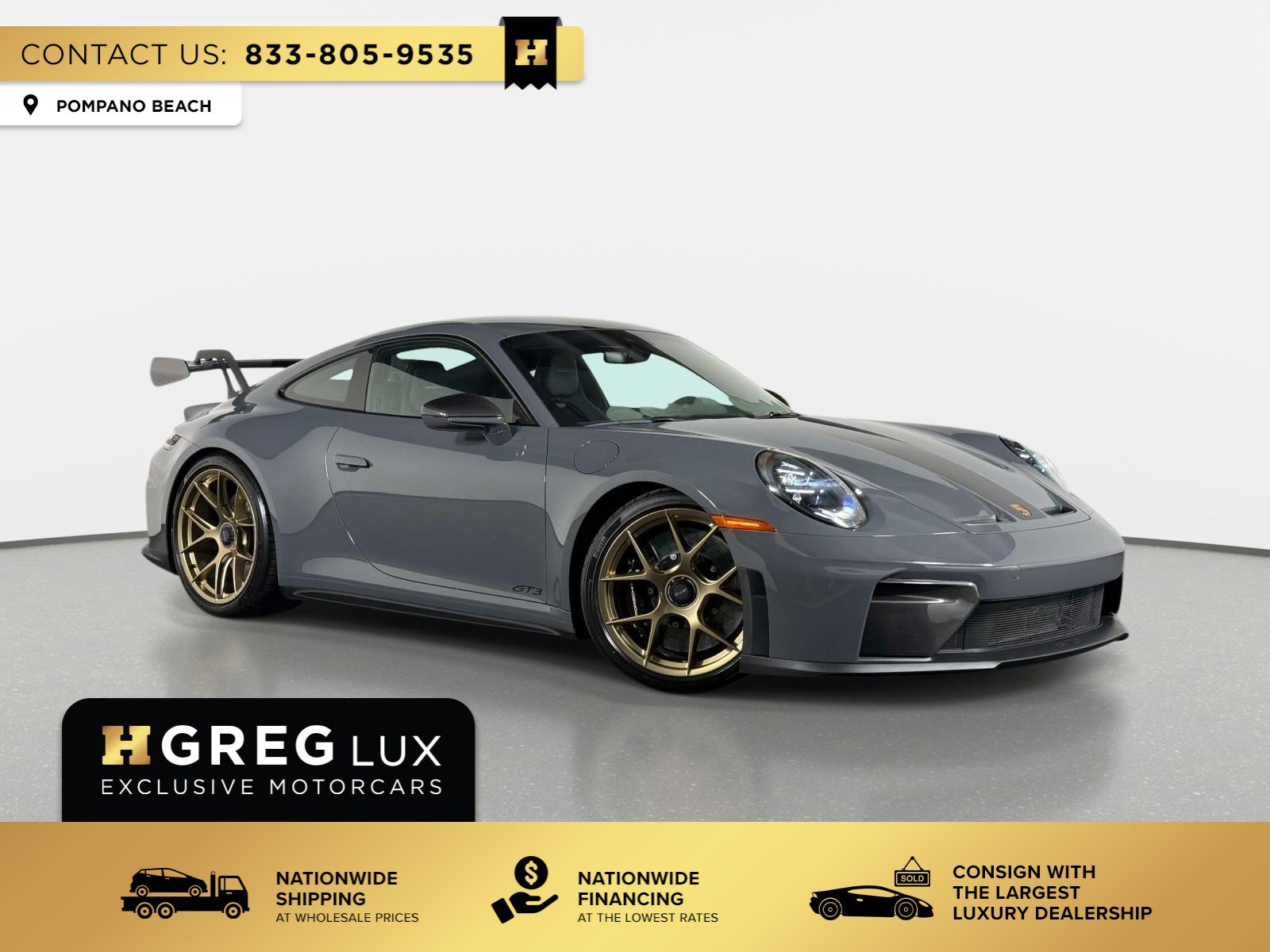 Used 2026 Porsche 911 GT3 w/ Weissach Package RWD image 1