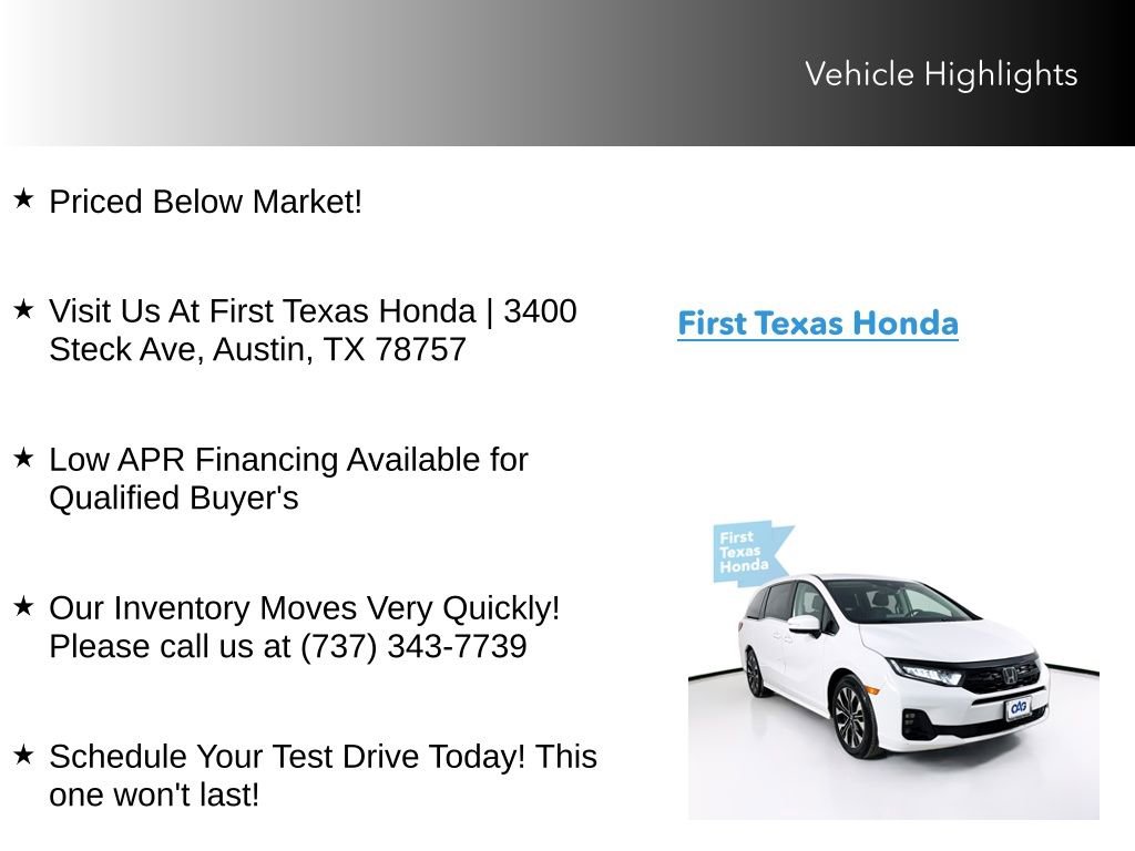 Used 2026 Honda Odyssey Elite image 10