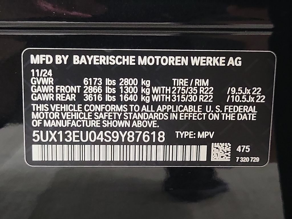 Certified 2025 BMW X5 sDrive40i w/ M Sport Package RWD image 34