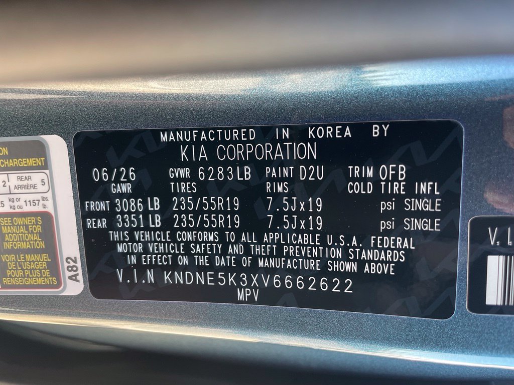 New 2027 Kia Carnival SX w/ Dark Edition Package FWD image 32