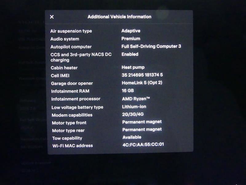 Used 2023 Tesla Model X AWD/4WD image 11