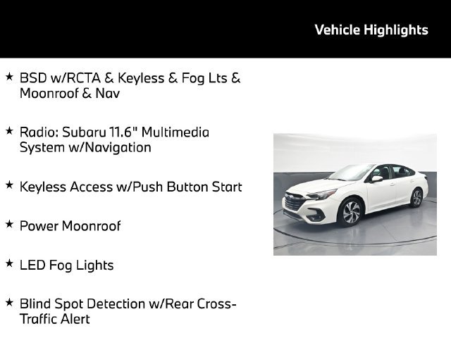 Used 2025 Subaru Legacy Premium AWD/4WD image 5