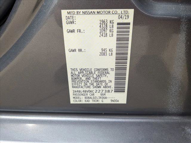 Used 2019 Nissan Altima 2.5 S FWD image 24