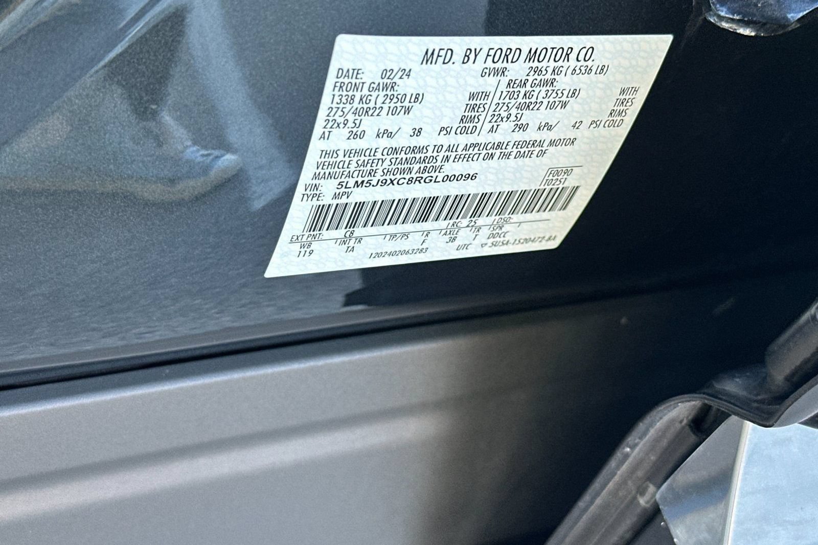 Used 2024 Lincoln Aviator Black Label AWD/4WD image 42