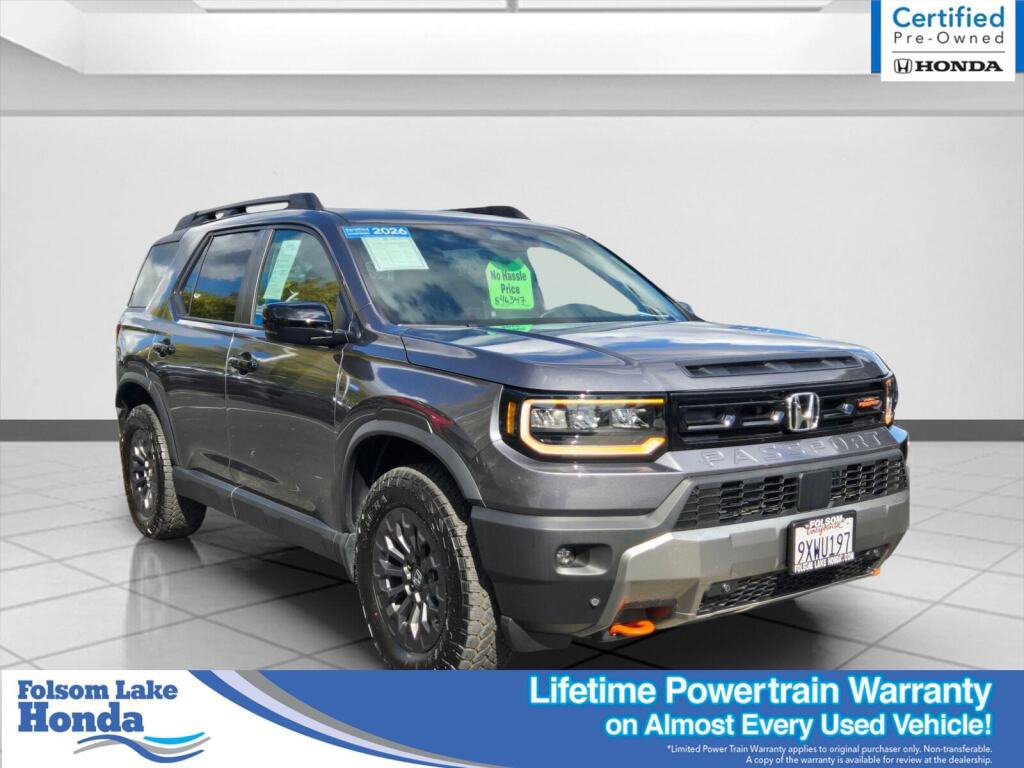 Certified 2026 Honda Passport TrailSport
