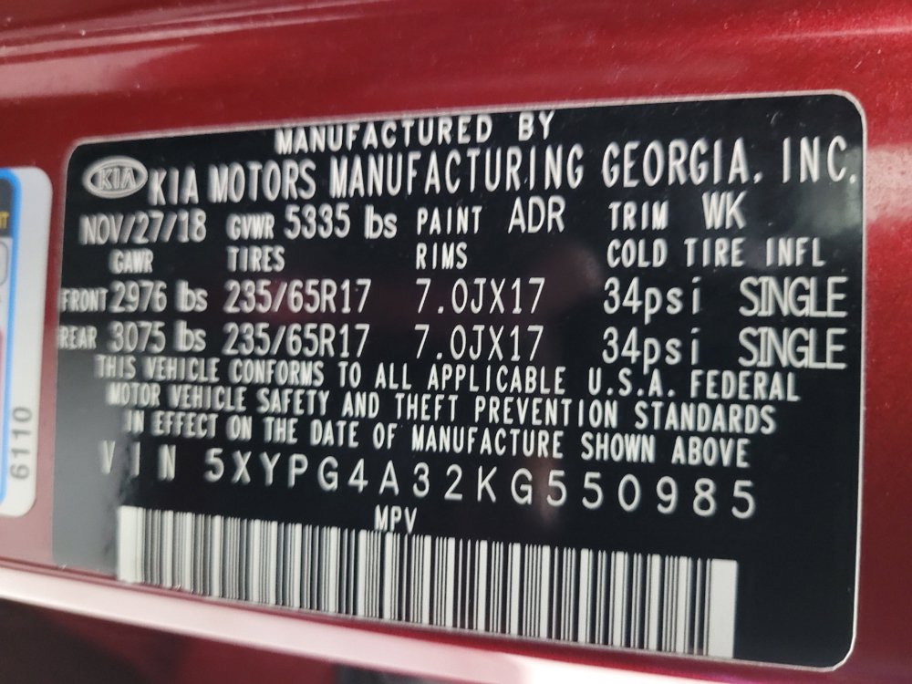 Used 2019 Kia Sorento FWD w/ LX Convenience Package image 33
