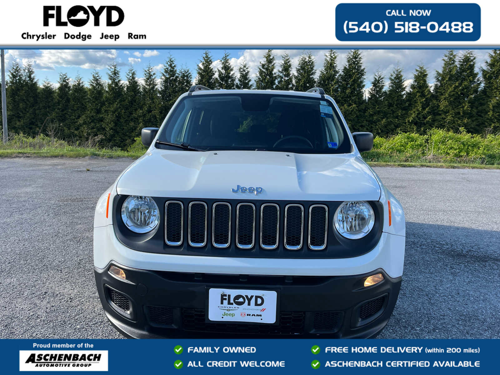 Used 2018 Jeep Renegade Sport w/ Power & Air Group AWD/4WD image 8