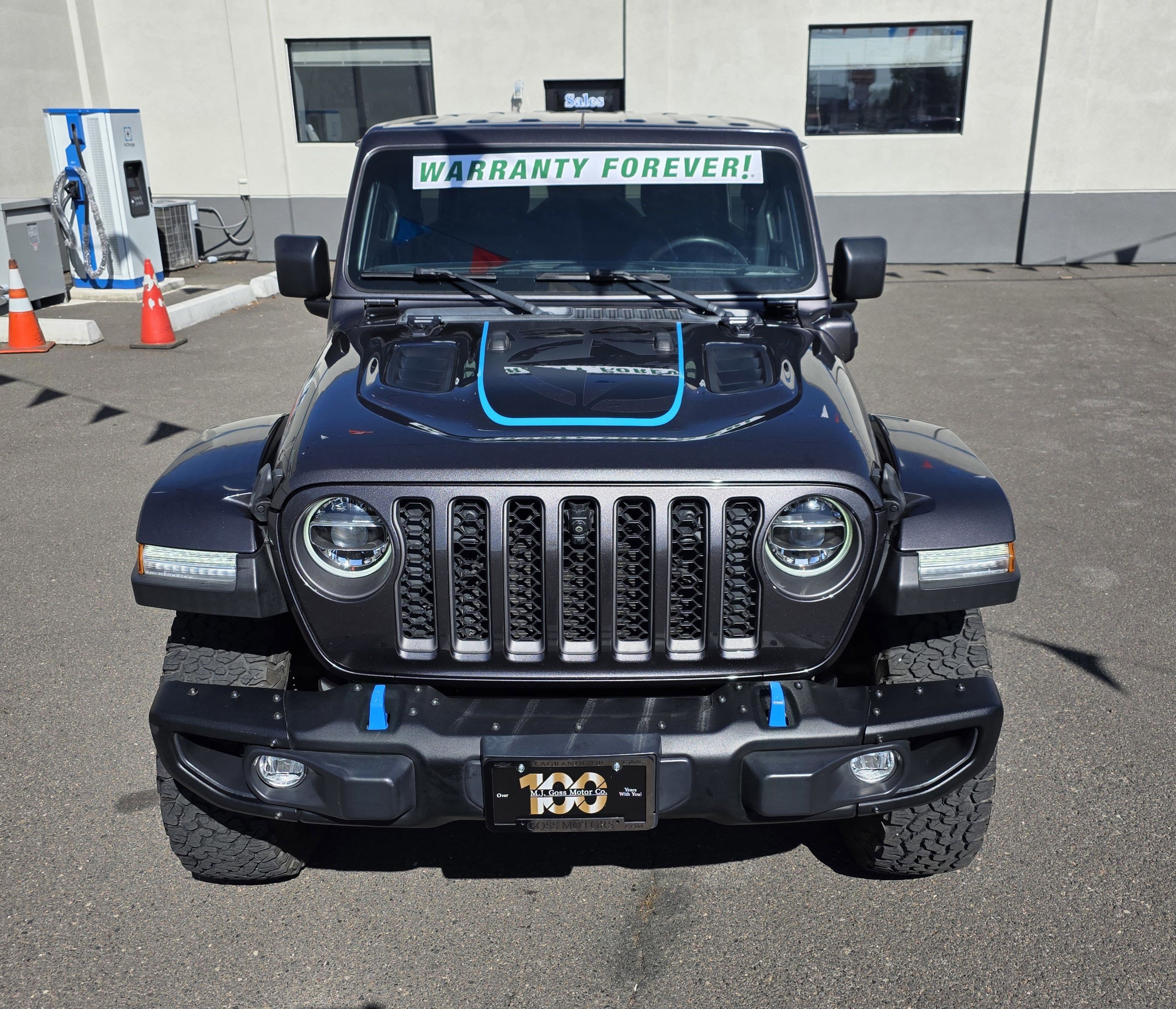 Used 2021 Jeep Wrangler Unlimited Rubicon 4xe w/ Steel Bumper Group image 3