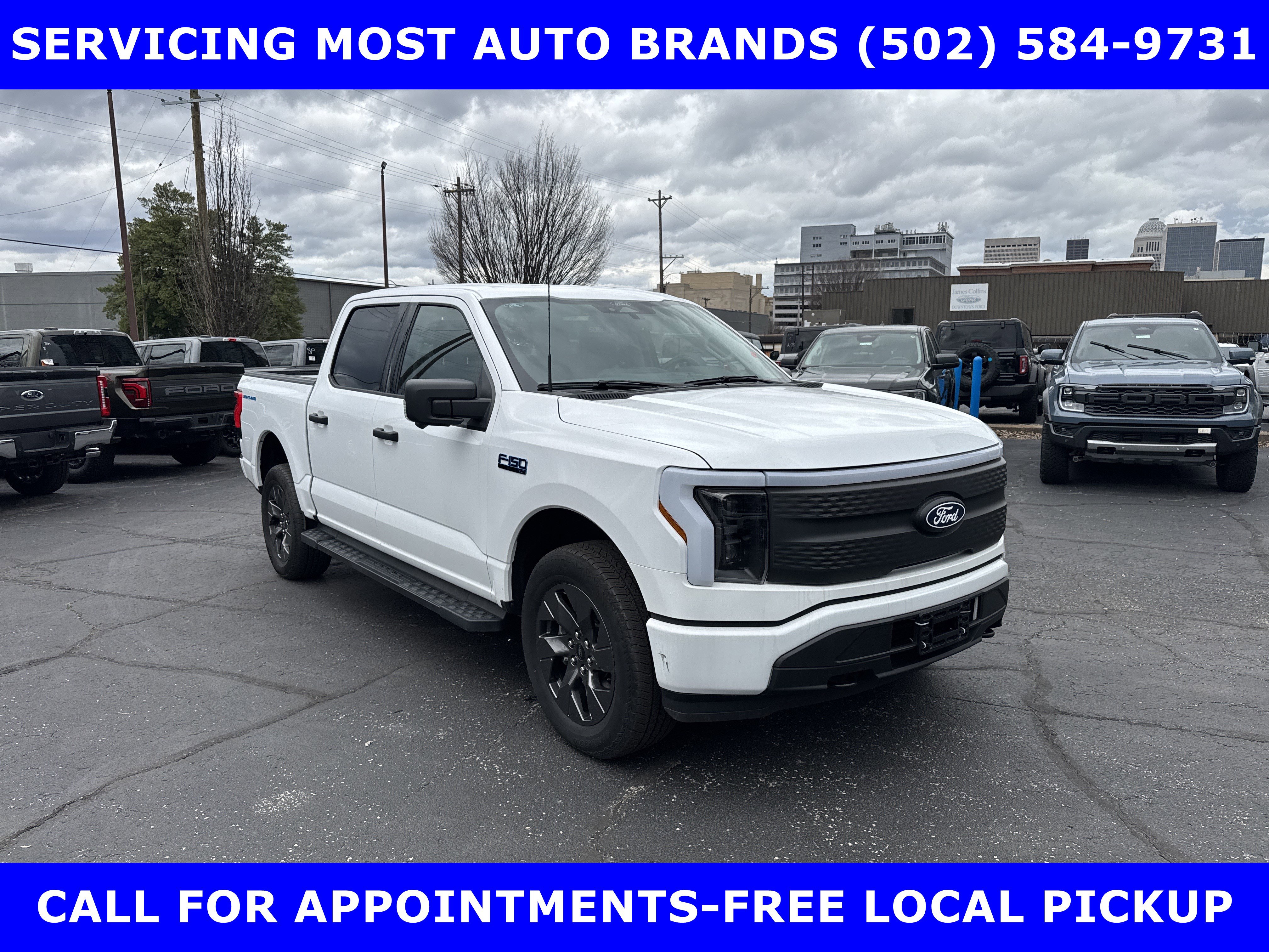 Used 2024 Ford F150 Lightning XLT AWD/4WD image 3