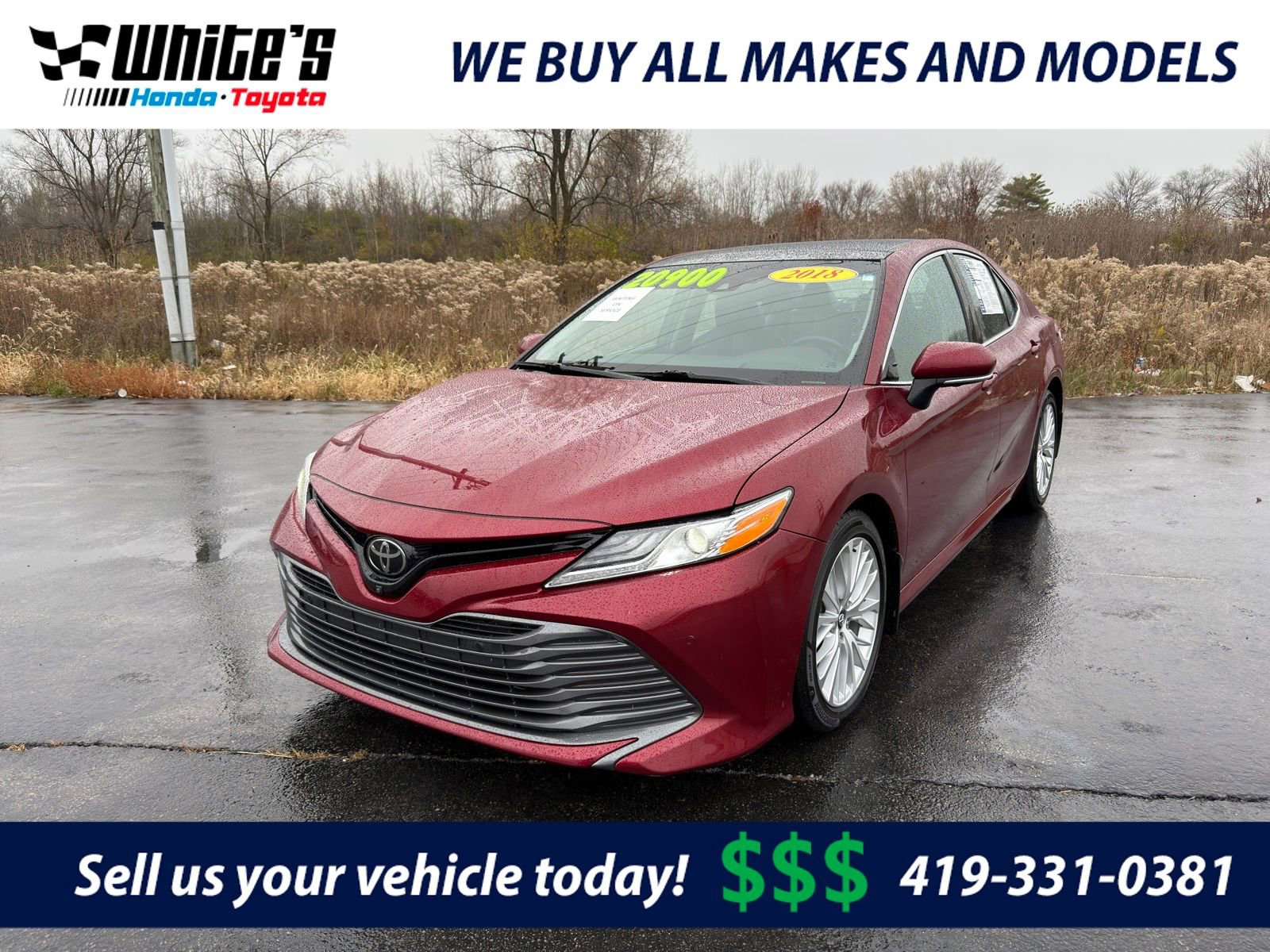 Used 2018 Toyota Camry XLE