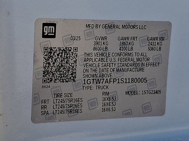 Used 2025 GMC Savana 2500 w/ Driver Convenience Package RWD image 27