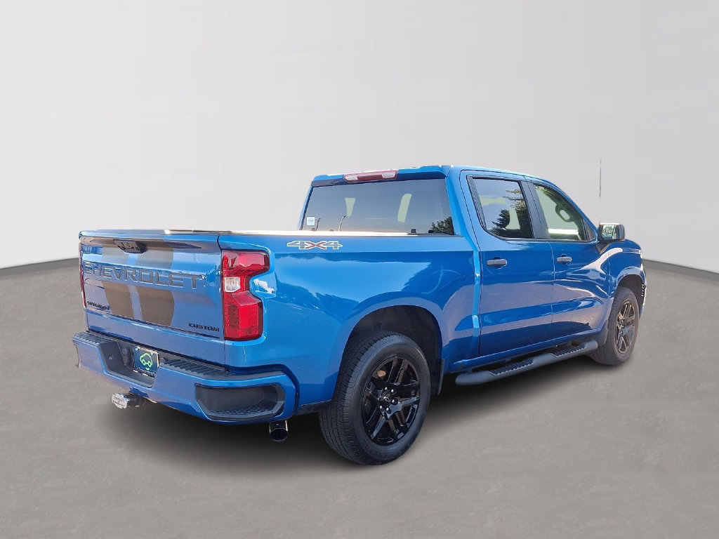 Certified 2022 Chevrolet Silverado 1500 Custom w/ Rally Edition AWD/4WD image 6
