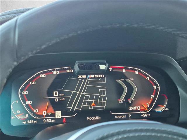 Used 2022 BMW X6 M50i w/ Dynamic Handling Package AWD/4WD image 11