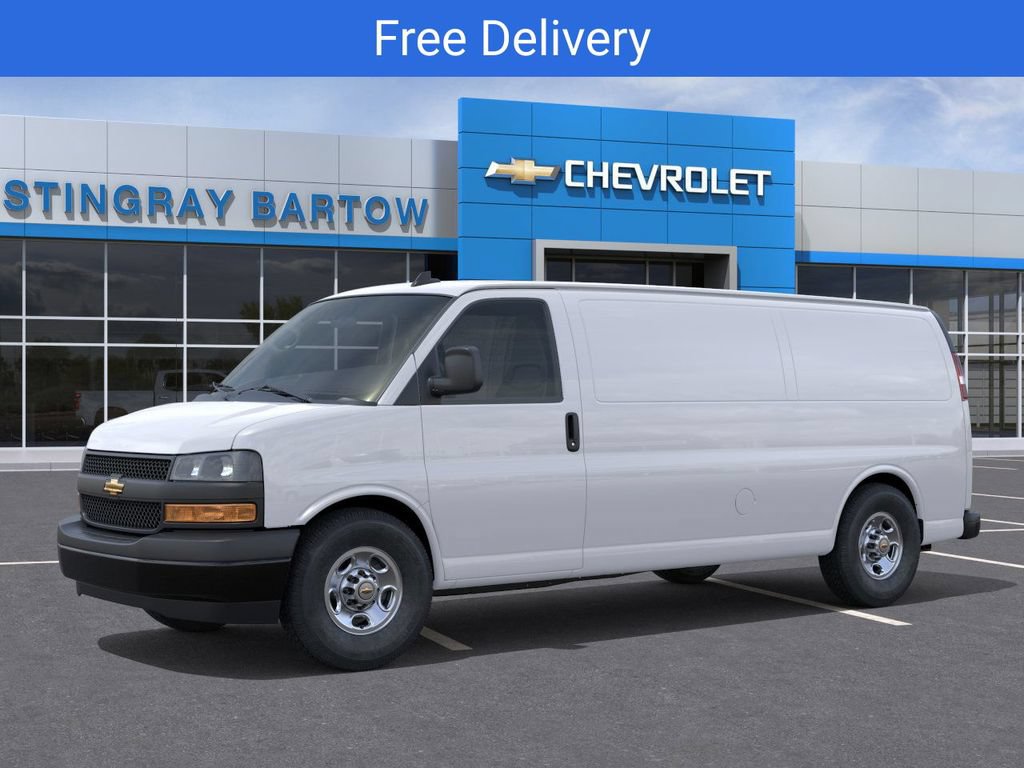 New 2025 Chevrolet Express 2500 Extended w/ Driver Convenience Package RWD image 2