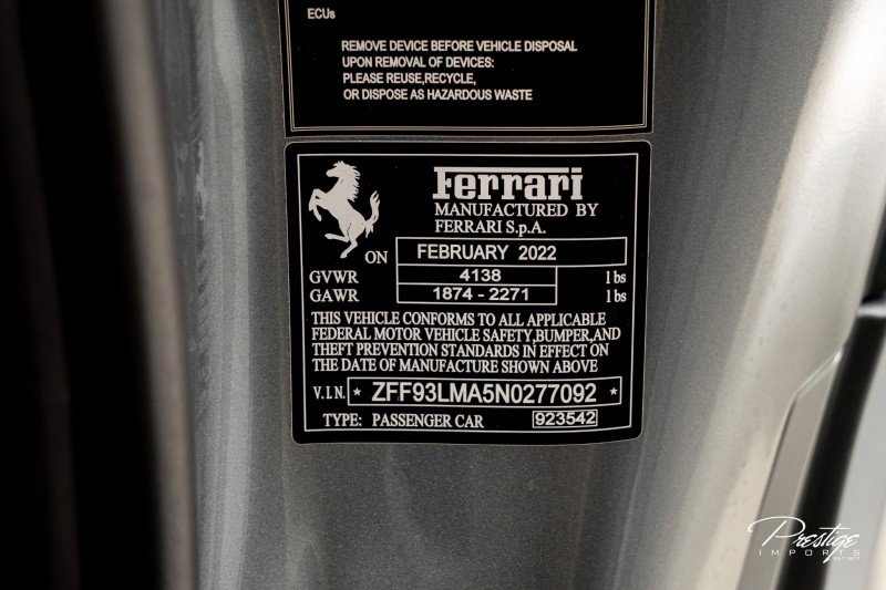 Used 2022 Ferrari F8 Tributo image 49