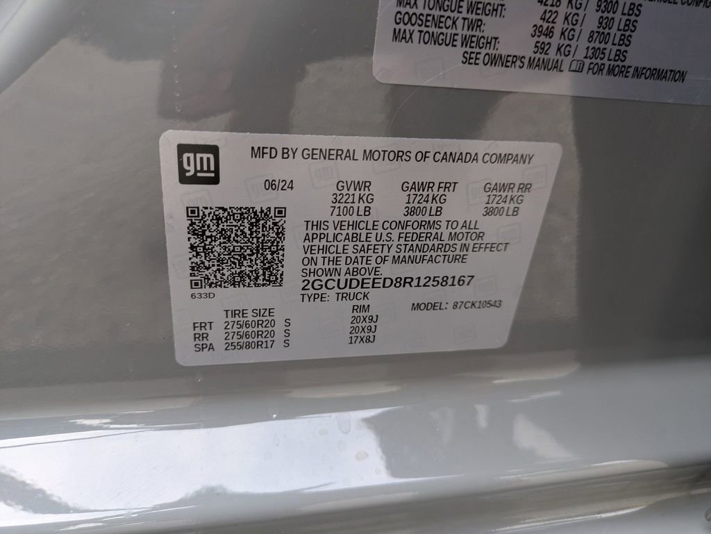 Used 2024 Chevrolet Silverado 1500 RST w/ Dark Appearance Package image 36