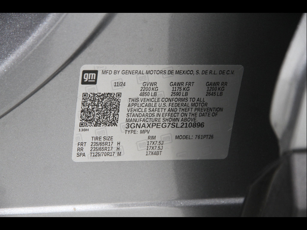 Certified 2025 Chevrolet Equinox LT w/ Convenience Package II AWD/4WD image 20