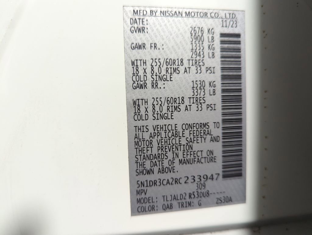 Used 2024 Nissan Pathfinder SL w/ Cargo Package image 24