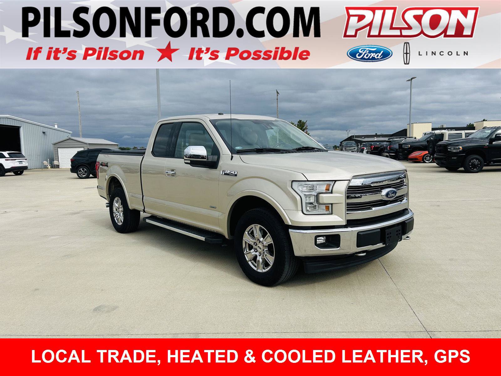 Used 2017 Ford F150 Lariat w/ Equipment Group 502A Luxury AWD/4WD image 1