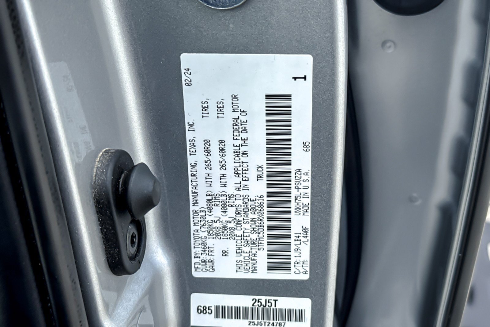 Used 2024 Toyota Tundra 1794 Edition w/ TRD Off-Road Package AWD/4WD image 26