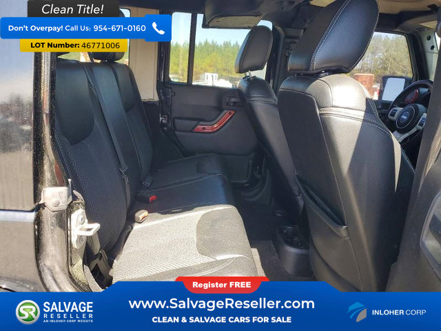 Used 2015 Jeep Wrangler Unlimited Sahara image 13
