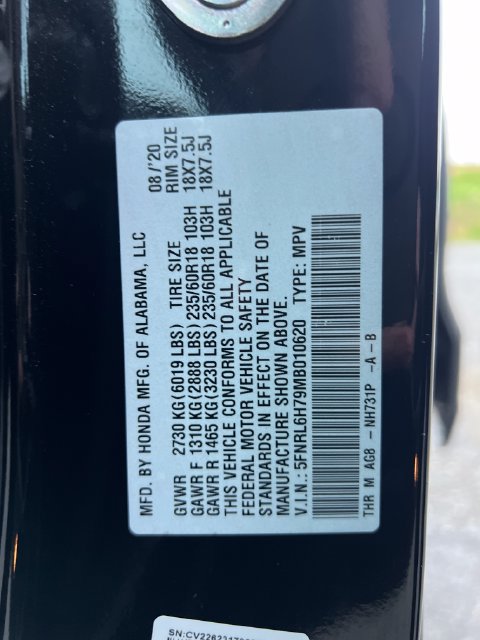 Used 2021 Honda Odyssey EX-L image 17