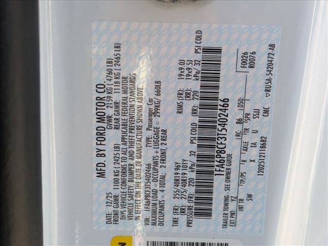 New 2026 Ford Mustang GT Premium w/ GT Performance Package image 22