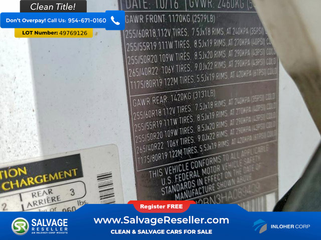 Used 2017 Jaguar F-PACE Premium AWD/4WD image 16